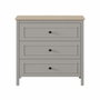 Hanah Home Cómoda Gris y Roble